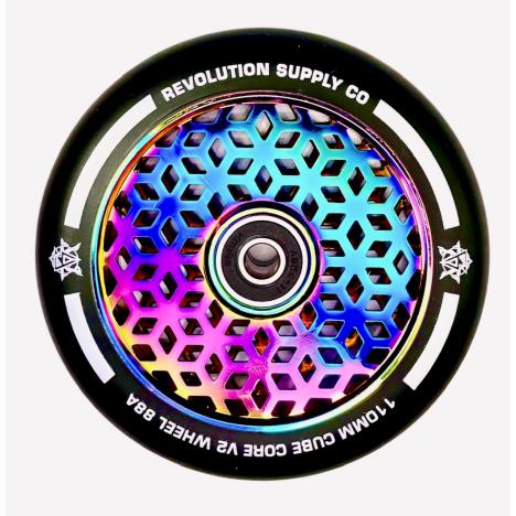 Revolution Supply Co Cube Core Wheels V2 110mm - Neochrome £54.00